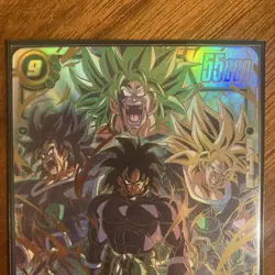 Bandai Dragon Ball Super Card Game Fusion World Broly BR SCR FB06-120 Used - Image 2