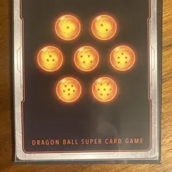 Bandai Dragon Ball Super Card Game Fusion World Broly BR SCR FB06-120 Used - Image 5