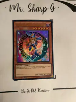 DUNKLES MAGIER-MADCHEN - 1.AUFLAGE YGLD-DEB03 DEUTSCH Yu-Gi-Oh! CARD ULTRA RARE* - Image 2