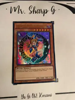 DUNKLES MAGIER-MADCHEN - 1.AUFLAGE YGLD-DEB03 DEUTSCH Yu-Gi-Oh! CARD ULTRA RARE* - Image 3