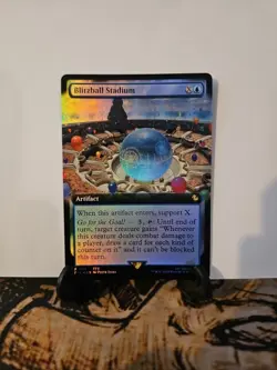 Blitzball Stadium Extended Art - FIC 0111 NM - MTG Magic FOIL - Image 1
