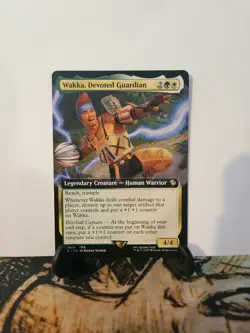 Wakka, Devoted Guardian Extended Art #R190 - FINAL FANTASY MTG - Image 1