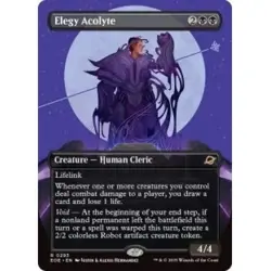 NM In Hand Elegy Acolyte Borderless Full Art EOE Rare MTG Edge of Eternities - Image 1