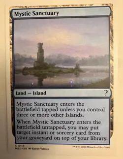 Mystic Sanctuary (White Border) - Mystery Booster 2 (MB2)(110) - MTG - Image 1