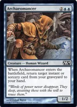 Archaeomancer Core Set 2014 (M14) - Magic MTG LP - Image 1