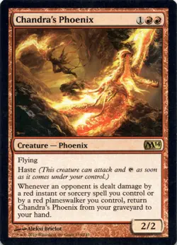 Chandra's Phoenix Core Set 2014 (M14) - Magic MTG LP - Image 1