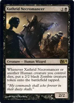 Xathrid Necromancer Core Set 2014 (M14) - Magic MTG LP - Image 1