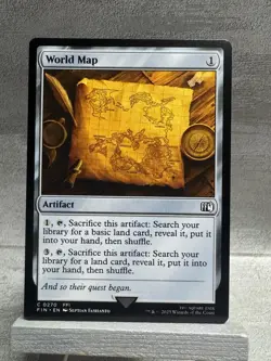 World Map - Common - Final Fantasy - NM-Mint - MTG TCG - Image 1
