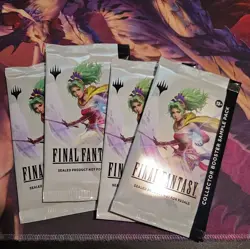 4x FINAL FANTASY - MTG - Collector Booster SAMPLE PACK Sealed - Image 1