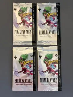 4x FINAL FANTASY - MTG - Collector Booster SAMPLE PACK Sealed - Image 1