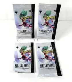 4x FINAL FANTASY - MTG - Collector Booster SAMPLE PACK Sealed - Image 1