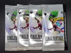 4x FINAL FANTASY - MTG - Collector Booster SAMPLE PACK Sealed - Image 1
