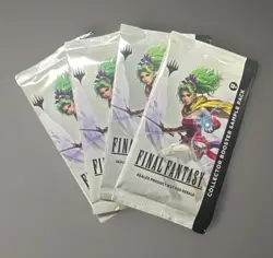 4x FINAL FANTASY - MTG - Collector Booster SAMPLE PACK Sealed - Image 1