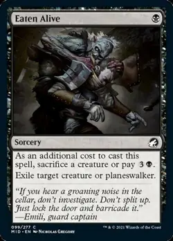 Eaten Alive - Near Mint MTG Innistrad: Midnight Hunt - Image 1