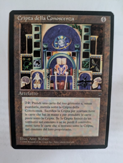 Italian Knowledge Vault Legends MTG NM Free shipping with tracking - Image 1