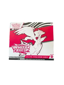 Pokemon White Flare ETB Box Open- NO PACKS- Sealed Promo & Accessories included - Image 3
