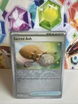Sacred Ash 168/182 Reverse Holo Uncommon - Pokemon TCG Destined Rivals NM - Image 1