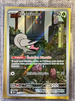 CARTE POKEMON ESCARGAUME 093/086 SECRETE ALTERNATIVE FLAMME BLANCHE EV10.5 FR - Image 1