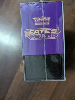 POKEMON TCG XY Fates Collide Purple ELITE TRAINER Factory Sealed Box Alakazam - Image 4