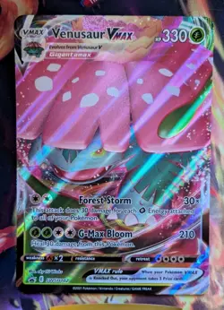 Blastoise VMAX SWSH103 and Venusaur MAX SWSH102 Pokemon JUMBO Promo Cards - Image 2