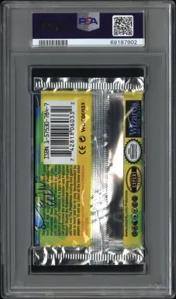 1999 Pokemon Base Set Graded Booster Pack Venusaur Artwork PSA 8 NM-MT - Image 2