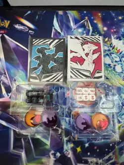 Pokemon TCG: Black Bolt & White Flare ETB Sleeves Dice Counters and Energy SET - Image 4