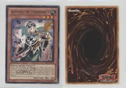 R - Justice of Prophecy 1st Ed. YuGiOh Abyss ising #ABYR-EN023 13lr - Image 3