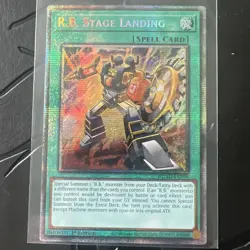 YUGIOH - R.B. STAGE LANDING - STARLIGHT RARE - NM - 1ST ED - DUAD - Image 3