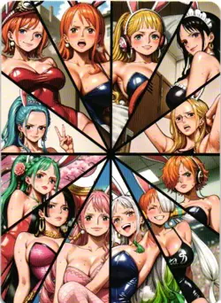 NOJIKO ONE PIECE Holographic Custom Art Goddess Story Anime Collectible Card - Image 2