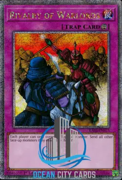 Yugioh Rivalry of Warlords RA03-EN075 Quarter Century Rare 1st Edition - Image 1