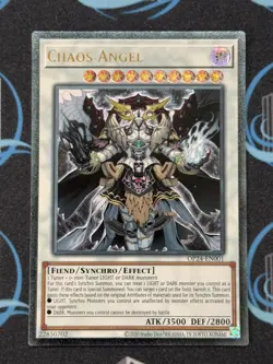 Yugioh Chaos Angel OP24-EN001 Ultimate Rare - Image 1
