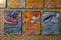 Pokemon TCG English 18 Card Lot all ex Cards NM Ethans Ho-Oh Dondozo Crobat - Image 2