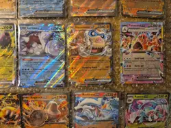 Pokemon TCG English 18 Card Lot all ex Cards NM Ethans Ho-Oh Dondozo Crobat - Image 5