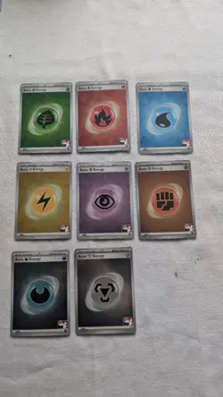 Pokemon Card - [HOLO] Prize Pack Series 6 Promo Complete Energy Set *Near Mint* - Image 1