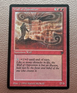 Wall of opposition MTG Magic the gathering - Image 1
