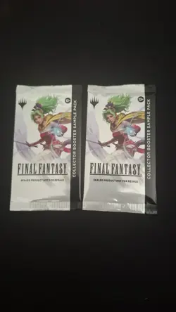 2x MTG: Final Fantasy Collector Booster Sample Pack - Unopened 2x sealed - Image 1
