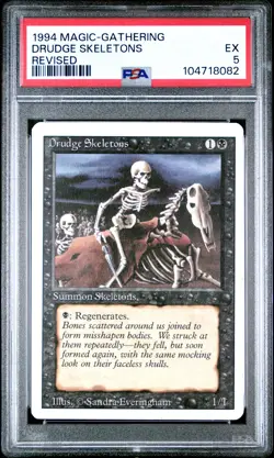 1994 MTG REVISED DRUDGE SKELETONS PSA 5 - Image 1