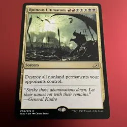 Ruinous Ultimatum 204/274 MTG Ikoria: Lair of Behemoths Rare NM English - Image 2