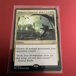Ruinous Ultimatum 204/274 MTG Ikoria: Lair of Behemoths Rare NM English - Image 1