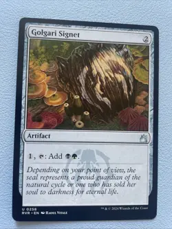 MTG Golgari Signet ** Ravnica Remastered ** English - Image 1