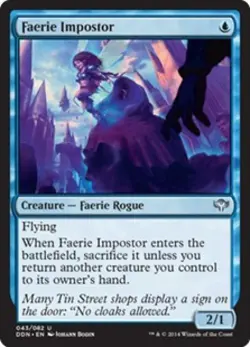 Faerie Impostor - Light Play MTG Duel Decks: Speed vs Cunning - Image 1