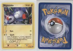 Magnemite Pokemon EX Power Keepers #54 2007 10cj - Image 3