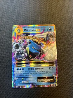 Mega Blastoise EX 22/108 XY Evolutions Ultra Holo Rare Card Pokemon TCG (HP) - Image 1