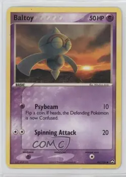 Baltoy Pokemon EX Power Keepers #44 2007 0c41 - Image 1