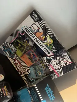Pokemon Black Bolt ETB + Mini Tin Full Set + Poster Collection 🔥 In Hand - Image 3