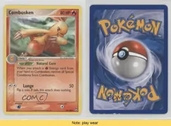 Combusken Pokemon EX Power Keepers #29 2007 READ 2f4 - Image 3