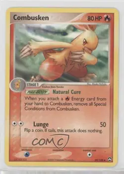 Combusken Pokemon EX Power Keepers #29 2007 10cj - Image 1