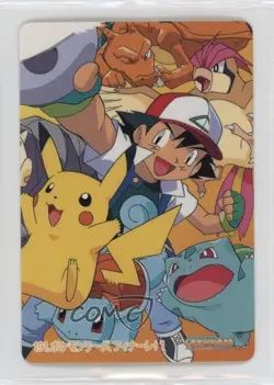 Ash Ketchum Bandai Carddass Pokemon Anime Collection Vending #191 1999 11n6 - Image 1