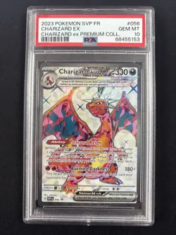 Charizard EX #056 Promo - Pokemon TCG - 2023 Premium Collection - PSA 10 GEM MT - Image 1