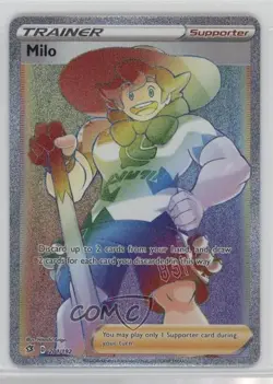 Rainbow - Milo Pokemon Sword & Shield Rebel Clash #201 0n5m - Image 1